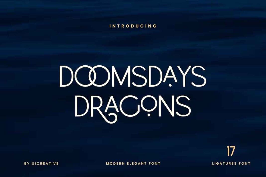 Doomsdays Dragons Font