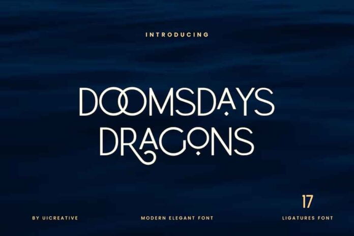 Doomsdays Dragons Font
