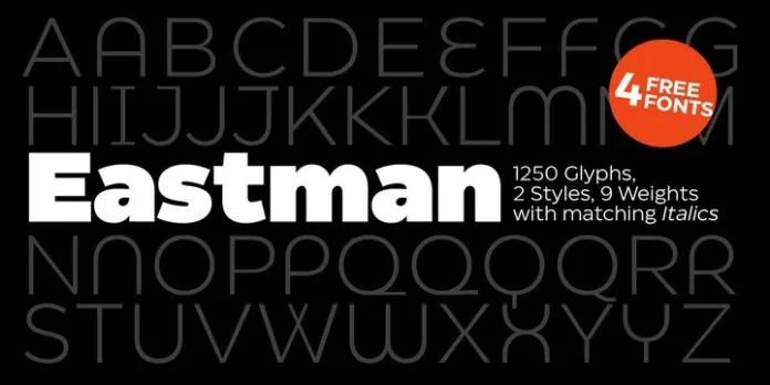 Eastman Sans Serif Font