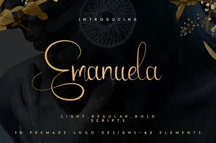 Emanuela Typeface