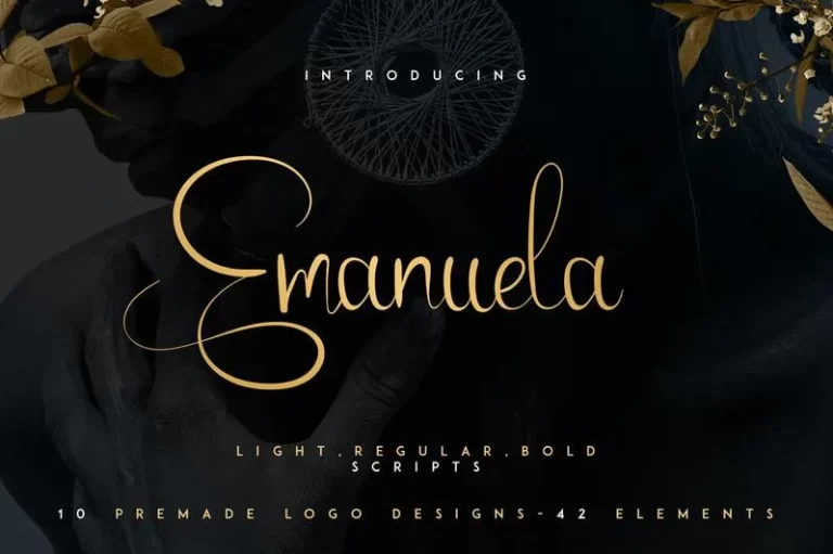 Emanuela Typeface