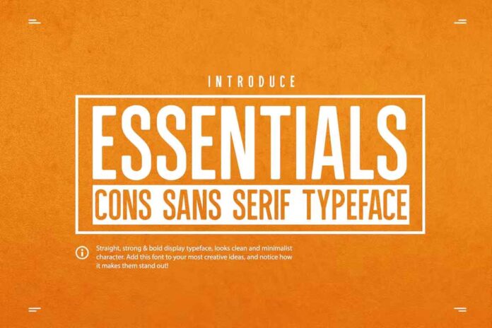Essentials Font