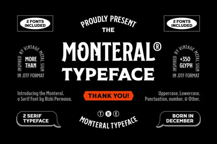 FF Monteral Serif Font