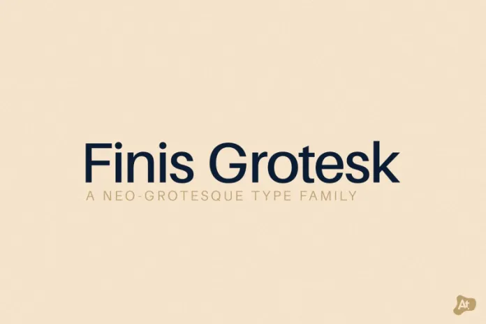 Finis Grotesk Font Family