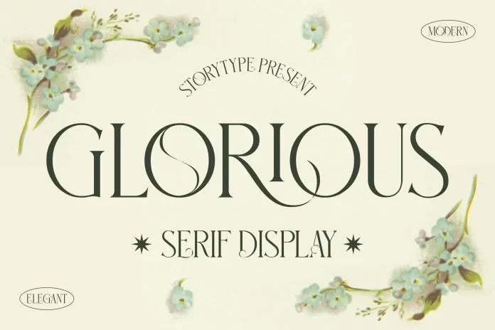 GLORIOUS Font