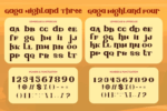 Gaga Highland Font