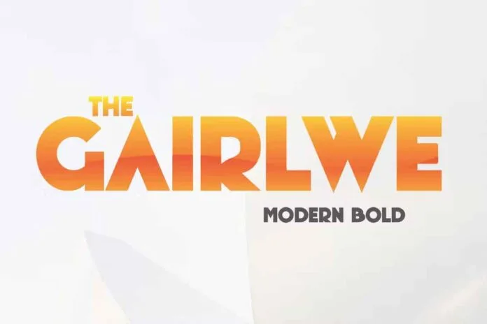 Gairlwe Font