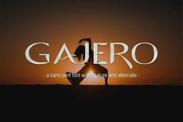 Gajero Font