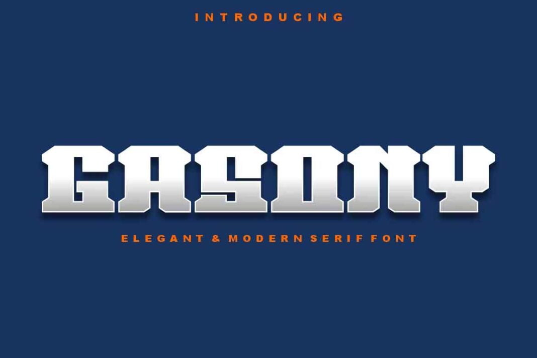 Gasony Font