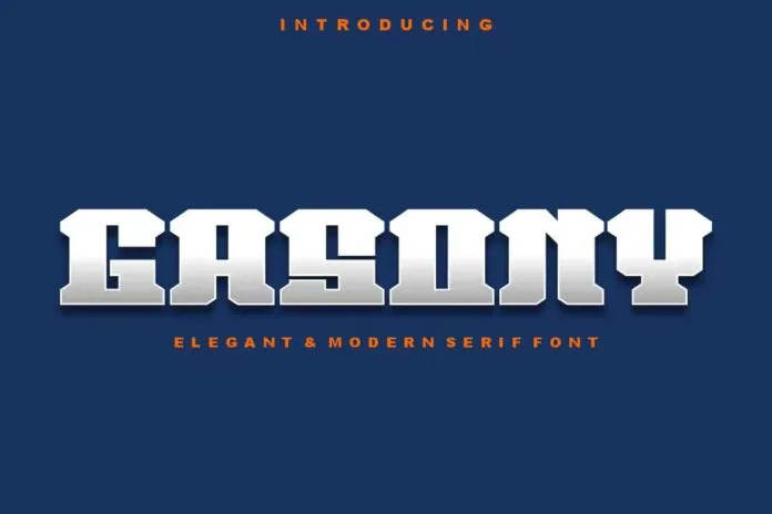 Gasony Font