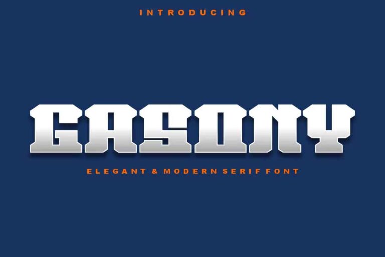 Gasony Font