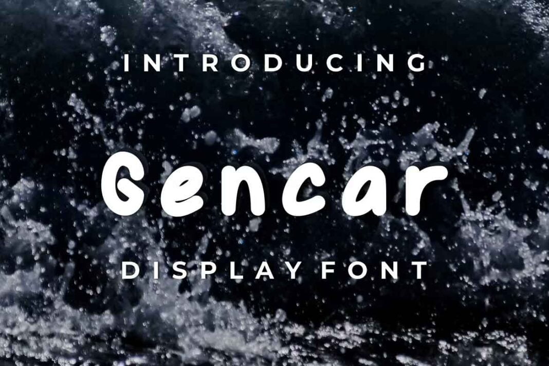 Gencar Font