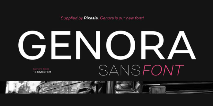 Genora Sans Font Family