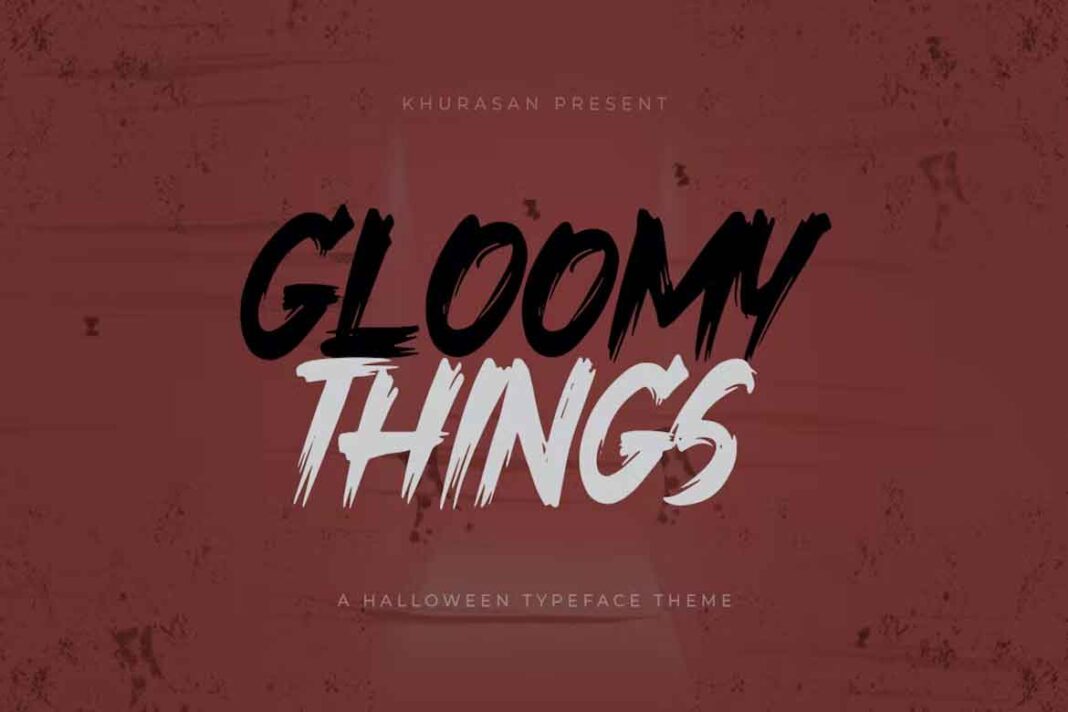 Gloomy Things Font