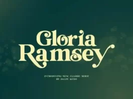 Gloria Ramsey Serif Font