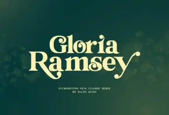 Gloria Ramsey Serif Font
