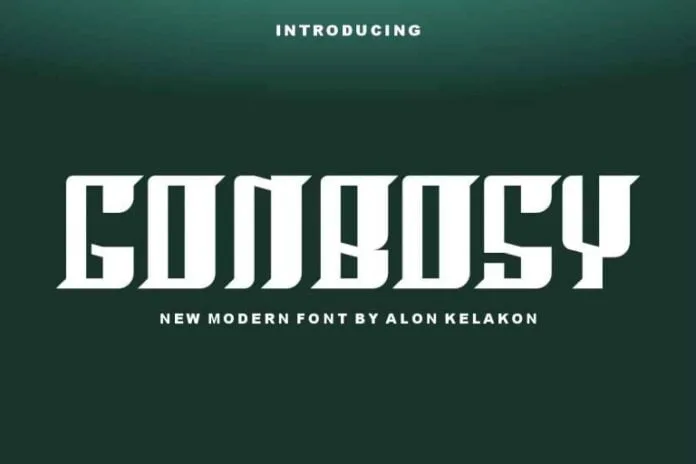 Gonbosy Font