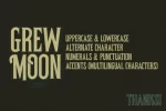 Grewmoon Vintage Font