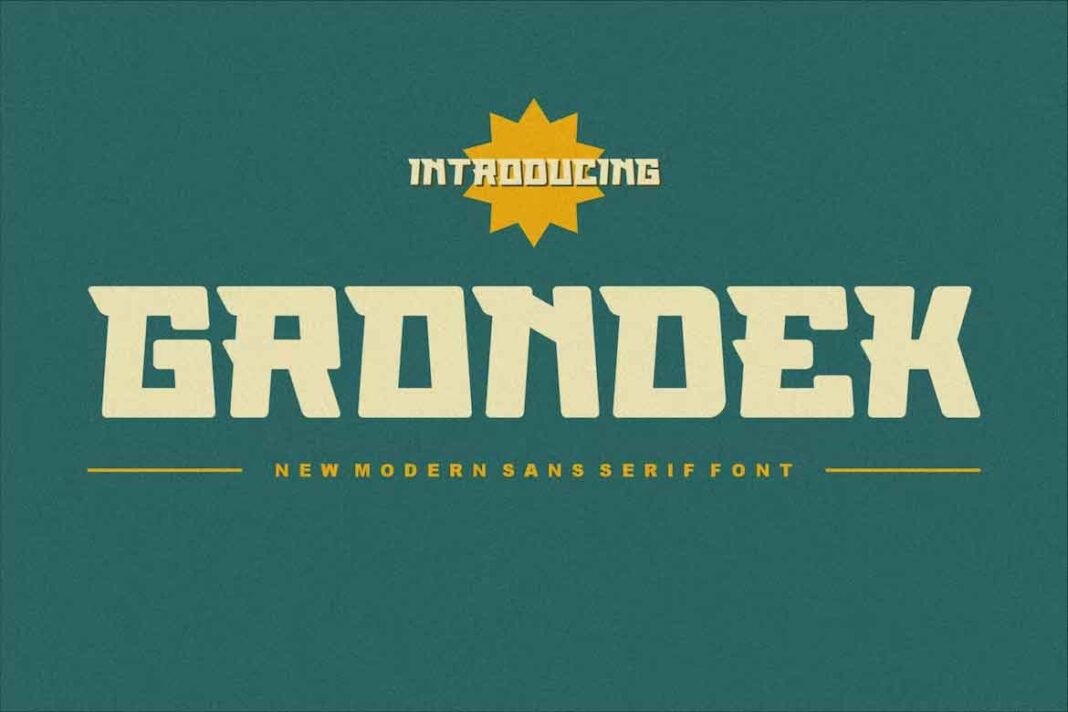 Grondek Font