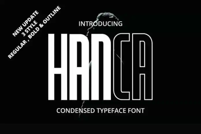 Hanca Display Font