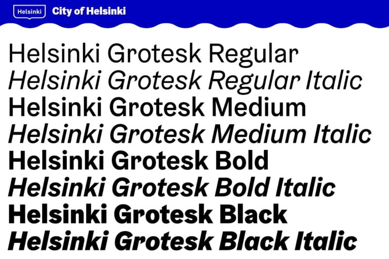 Helsinki Grotesk Font