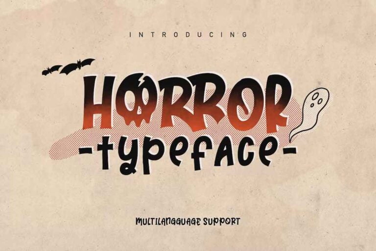 Horror Typeface