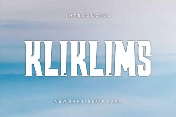 Kliklims Font