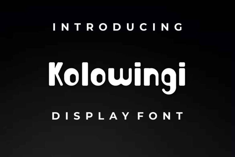 Kolowingi Font