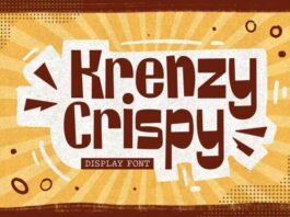 Krenzy Crispy Font