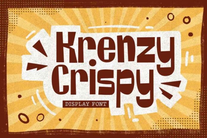 Krenzy Crispy Font
