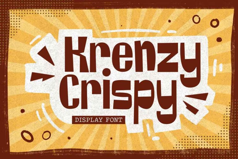 Krenzy Crispy Font