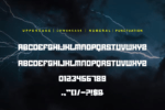 Dark Thunder Font