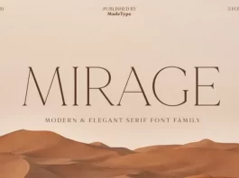 MADE Mirage Serif Font Family