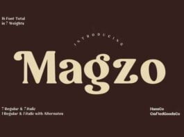 Magzo Font