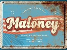 Maloney Script Font