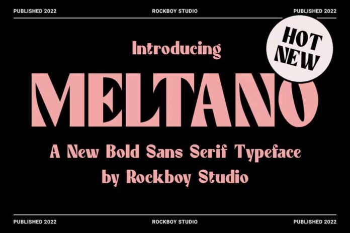 Meltano Font