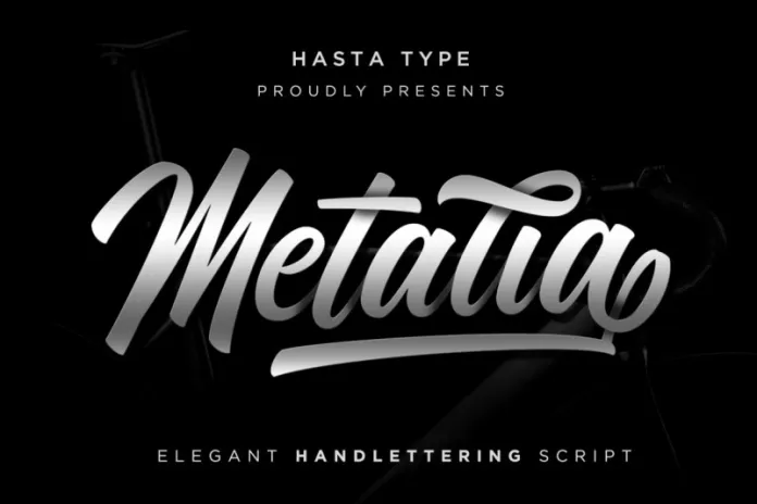 Metalia Script Font