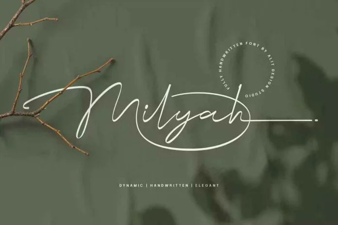 Milyah Font