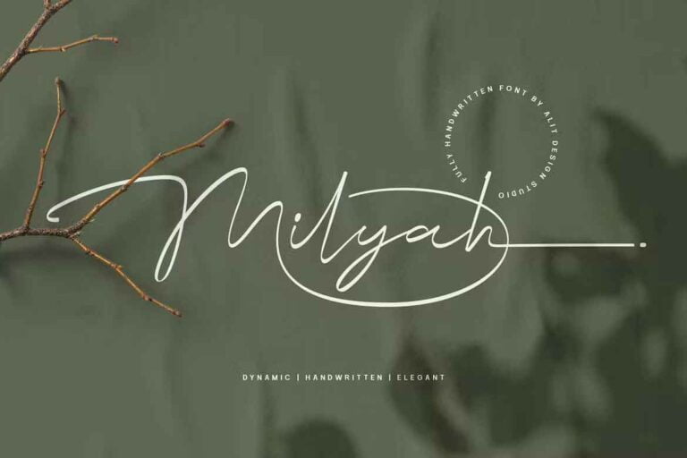 Milyah Font