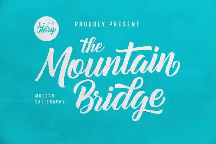 Mountain Bridge Script Font
