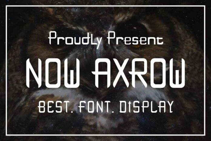 NOW AXROW Font