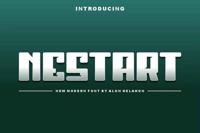 Nestart Font