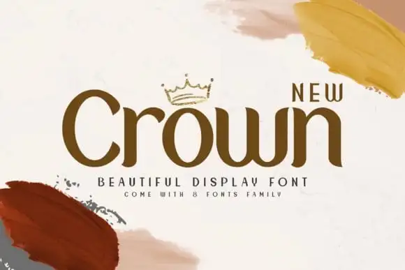 New Crown Sans Serif Font