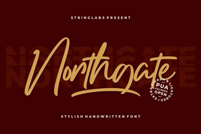 Northgate Script Font