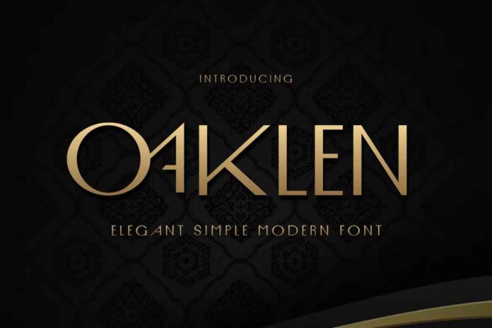 Oaklen Font
