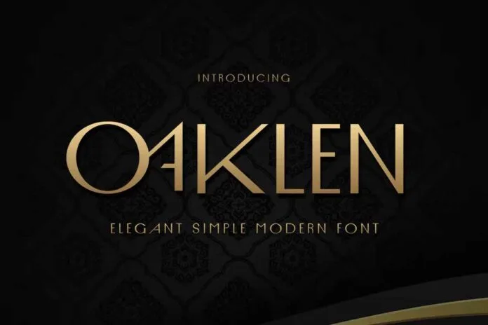 Oaklen Font