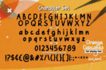 Orange Cupcakes Font