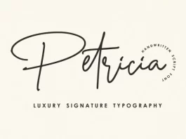 Petricia Signature Font