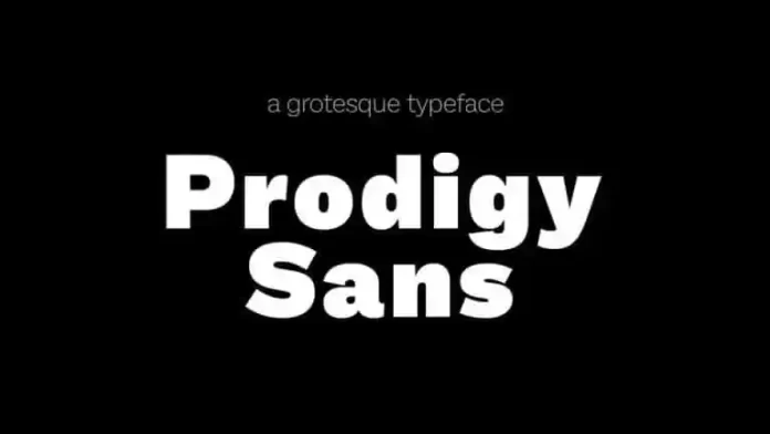 Prodigy Sans Font Family