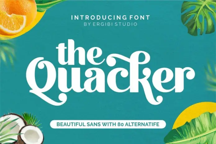 Quacker Beautiful Sans Font